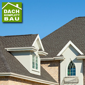 Dacheindeckung mit Gauben