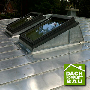 Dachfenster im Flachdach - Zink