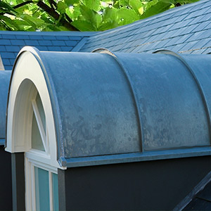 Gaube aus Zinkblech