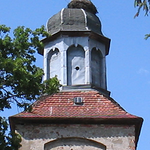 Dach und Kuppel vor der Restaurierung