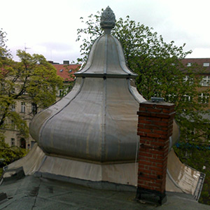 Kuppel - Klempnerarbeit